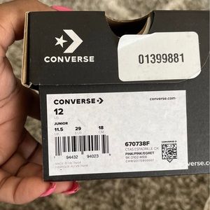 Toddler girls converse